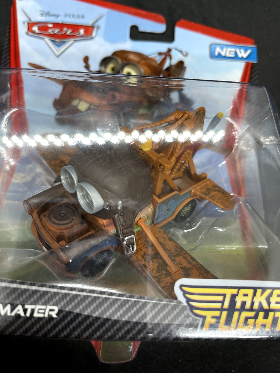Disney Pixar Cars Take Flight Aviator Mater Deluxe diecast by