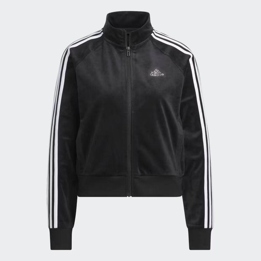 adidas Originals Women's Y2K Glam Plush Velour Track suit adidas Originals Women's Y2K Glam Plush Velour Track suit
