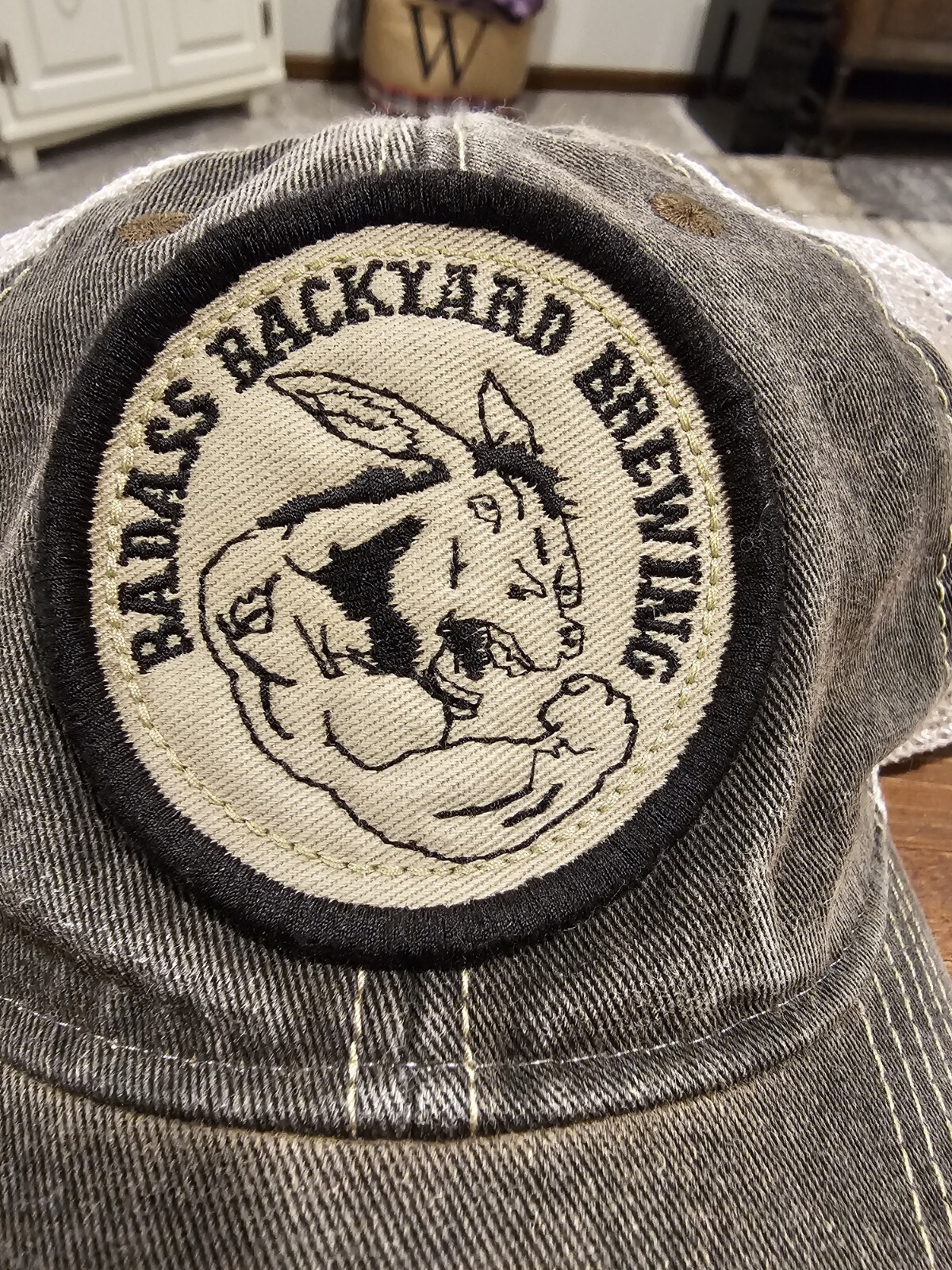 Badass Backyard Brewing Patch Hat Cap Snapback ($) - image 2