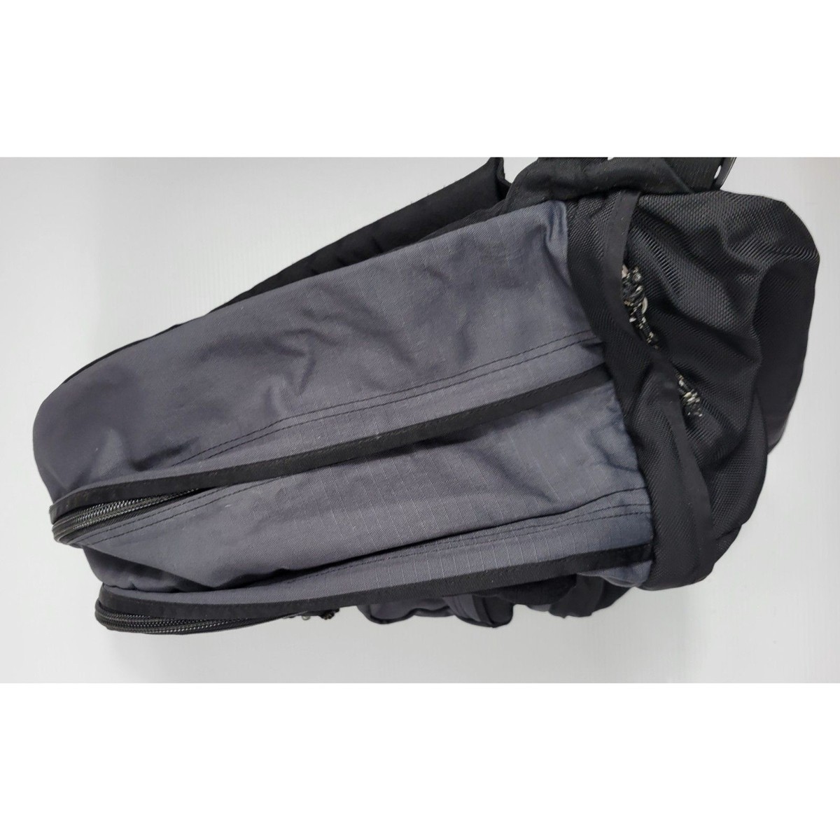 Vintage LL Bean Backpack Bookbag Gray/Black Weekender Vintage LL Bean Backpack Bookbag Gray/Black Weekender