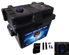 12V U1 Smart Box for Electric Camping Backup USB Triple USB-C Voltmeter LED