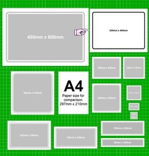 Custom Printed Sign Aluminium PVC or Vinyl Stickers Personalised any colour 9719