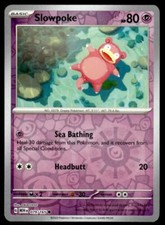 SV: Scarlet & Violet 151 #079/165 Carta Pokemon Slowpoke