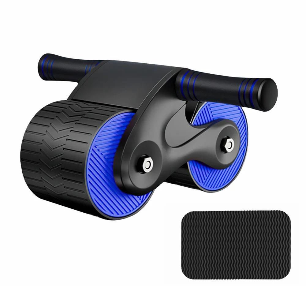 Automatic Rebound AB Roller Exercise Wheel Abdominal Wheel Anti Slip Fitness Gym