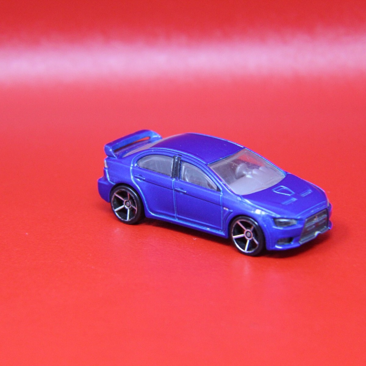 2008 Hot Wheels #23 2008 Lancer Evolution Blue HW New Models