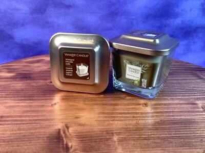 Yankee Candle PEAR & TEA LEAF 3.4oz  Elevation Platform Lid Discontinued