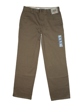 Dockers Easy Khaki D2 Straight Fit Flat Front Pant Fig Taupe Size 30 34 New  $50