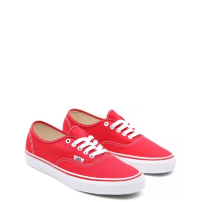 VANS UA AUTHENTIC - Sneaker red - Größe 35 EU (UK 3 / US 5.5 Women)
