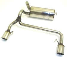 FMS Duplex Sportauspuff Edelstahl Opel Astra J 5-Türer ab Bj 12/2009 1.3l CDTI 1