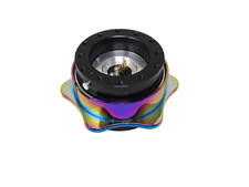6 Hole Universal Car Steering Wheel Quick Release Hub Adapter - Neochrome Alloy