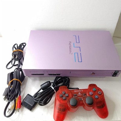 PlayStation 2 SCPH-50000 Sakura Pink Console - Tested with 
