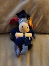 Disney Collectible - Graduation Eeyore Plush - Graduation Eeyore