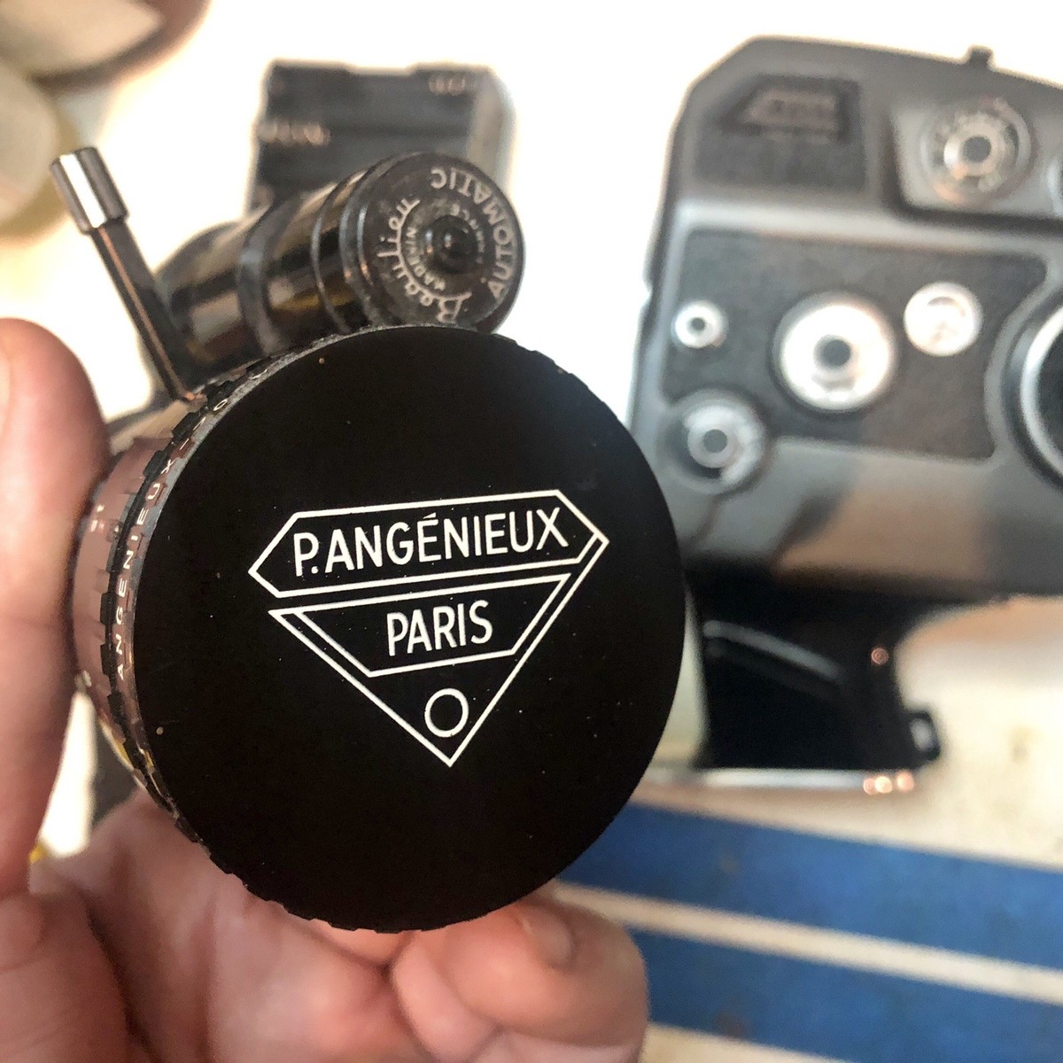 Beaulieu S2008 Super8MM camera with P. Angenieux 8-64mm 1.9 Lens