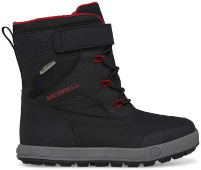 Merrell Snow Storm 3.0 Junior wasserdichte Stiefel schwarz Kinderschuhe Offroad Wandern