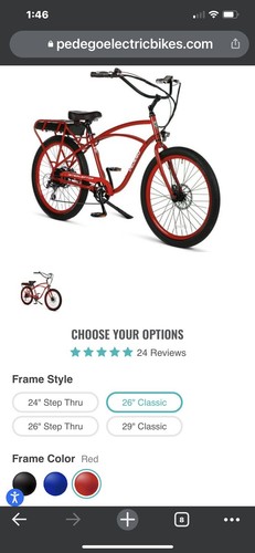 used pedego bikes for sale