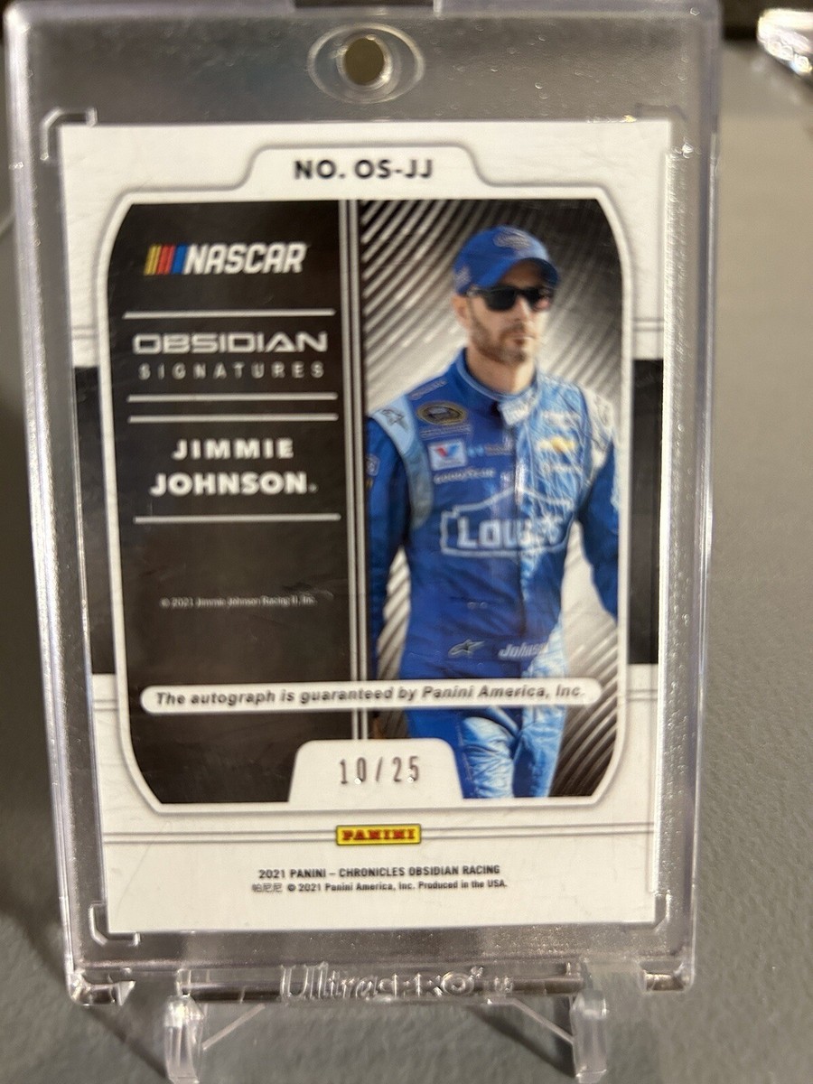 2021 NASCAR Chronicles Jimmie Johnson Autograph /25 | eBay