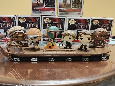 Funko Pop 618-623 Star Wars ROTJ 40th Anniversary Jabba's Skiff