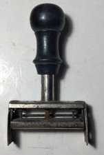 TIMBRO ANTICO A MOLLA PRIMA META' DEL 900 - ANNI 20/30 - SPEDIZIONE GRATUITA