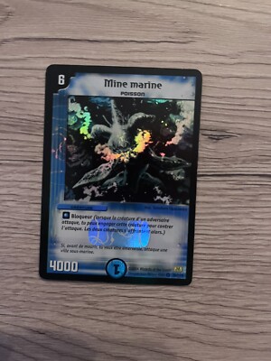 Marine Mine 39/110 Duel Masters JCC Holo Card