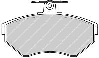 FERODO RACING DS2500 FRONT BRAKE PADS VW VOLKSWAGEN FCP1312H SEE DESCRIPTION PIC