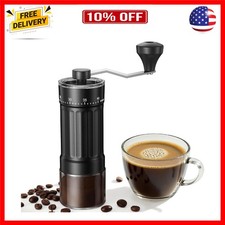 Mini Manual Coffee Grinder with 40 Adjustable Settings, Portable Hand Coffee ...