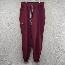 Figs Zamora Scrub Pants Womens XLT Red Scrubs Technical Collection Nurse Medic