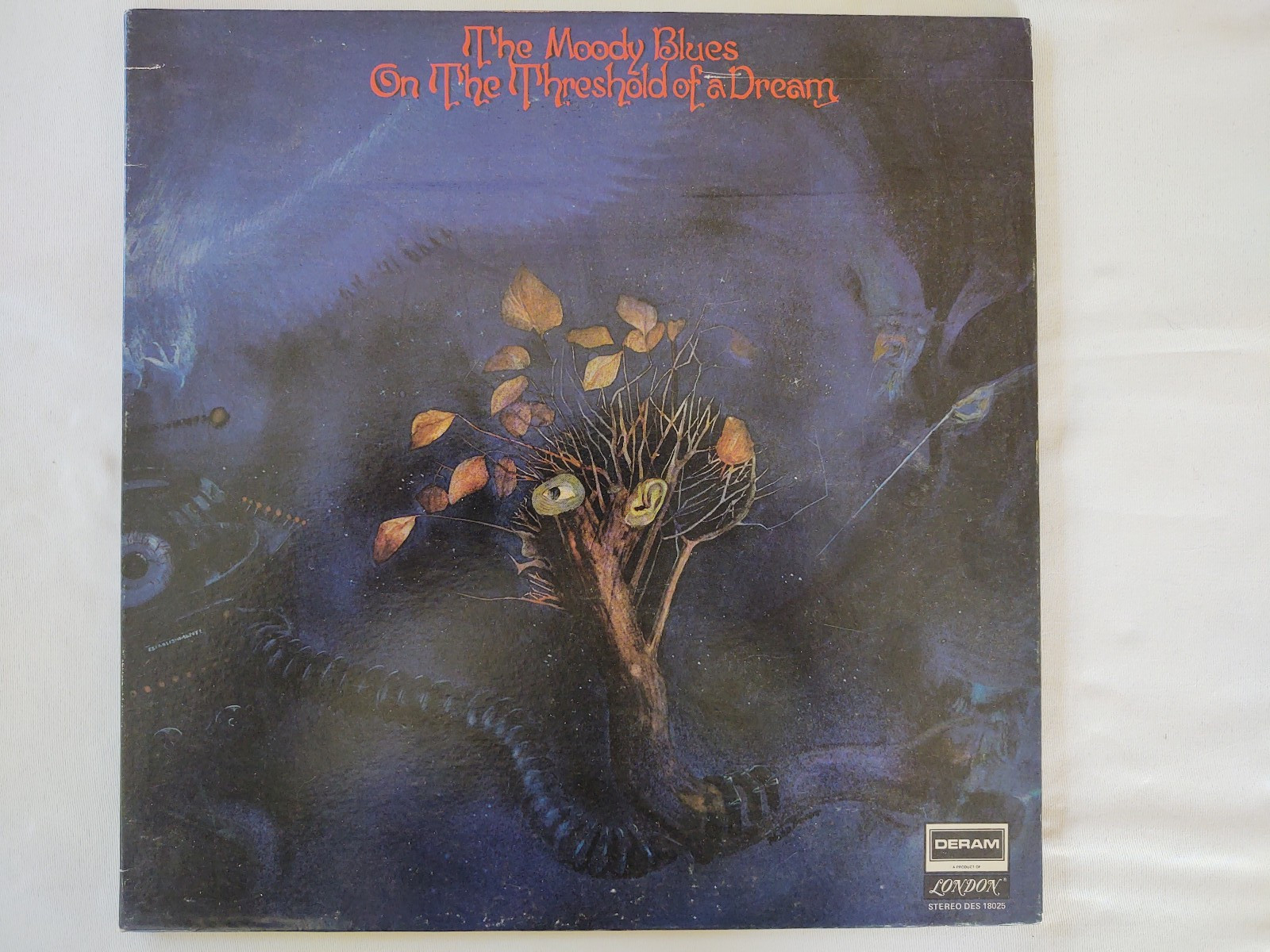 The Moody Blues - On The Threshold Of A Dream LP 1969 Deram DES 18025 VG+/VG+