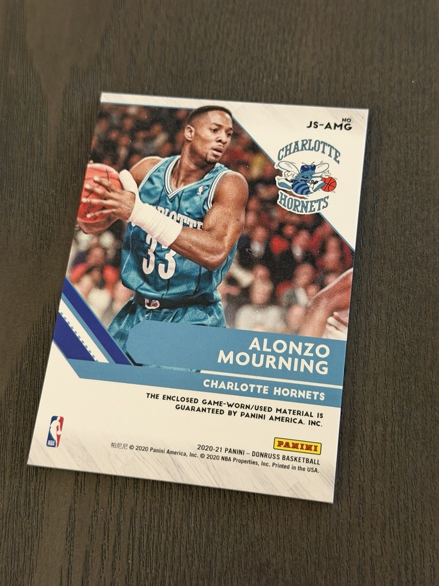 2020-21 Panini Donruss - Jersey Series Alonzo Mourning #JS 2020-21 Panini Donruss - Jersey Series Alonzo Mourning #JS