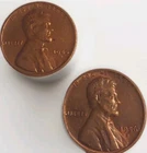✅ 1945-D & 1956 D AU/BU Uncirculated Lincoln Wheat Cent 2 Coin Set RED Coins