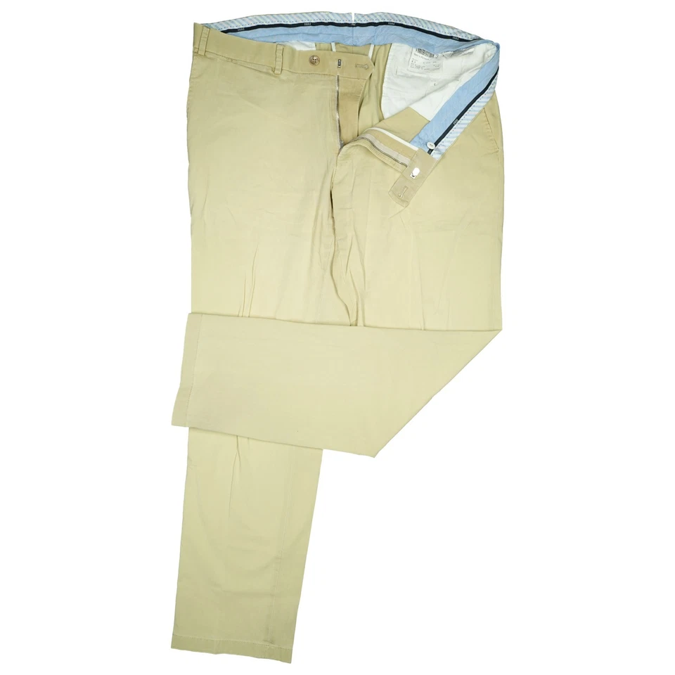 Hiltl 27 L30 Jeans Hose Beige Herren Chino Stretch Stoff Parma Übergröße W40 XXL - Bild 2 von 4
