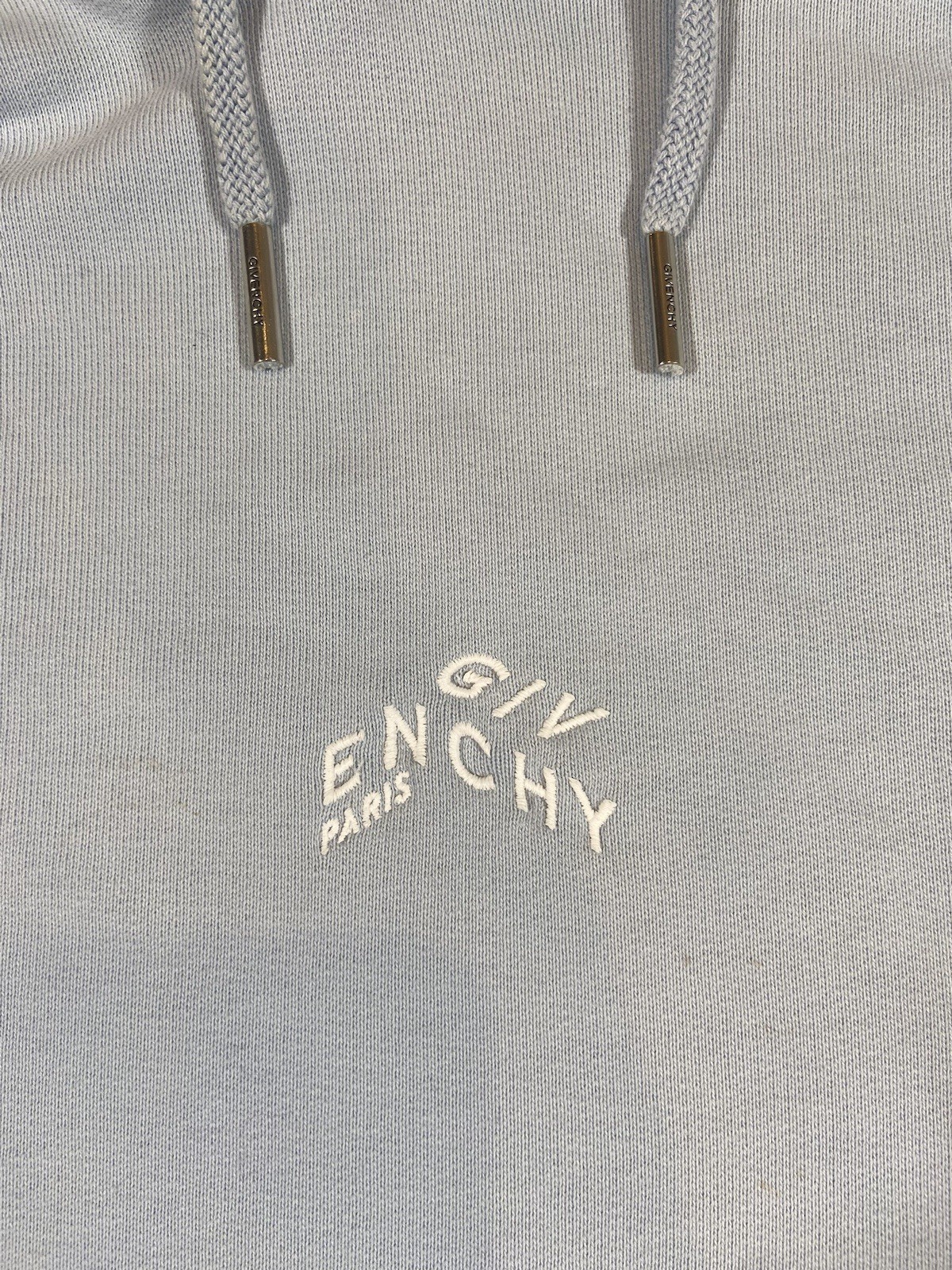 Authentic GIVENCHY Refracted logo-embroidered blu… - image 2