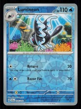 Lumineon 36/142 Uncommon Stellar Crown Pokemon Reverse Holo Near Mint