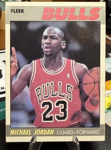 1987-88 Fleer MICHAEL JORDAN #59 CENTERED!!🔥