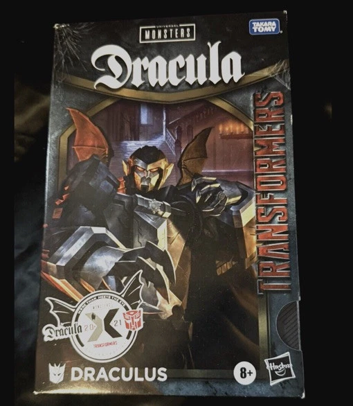 Transformers Draculus Collaborative Universal Monsters Dracula Mash-Up NEW - Image 2 of 3