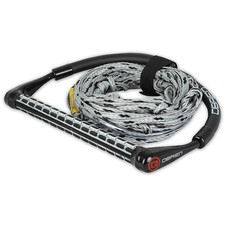 O'Brien 4 Section Poly E Wake Surf Rope Combo Black - 70ft Wakeboarding Kneeboar