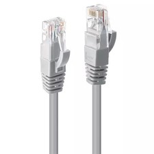 Image of Lindy 15m Cat.6 U/UTP Network Cable Grey. Cable length: 15 m Cable standard: ...