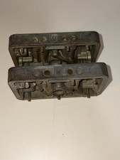 Vintage Pair Holley Carburetor Metering Blocks 5671-5673 Cj Scj Mustang Cougar Vintage Pair Holley Carburetor Metering Blocks 5671-5673 Cj Scj Mustang Cougar