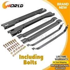 For Ford F150 F250 F350 1980-1996 Rear Tank Rear Crossmembers With Strap Pair 