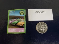 Volkswagen Beetles Hit Million Mark 2000 Republique Togolaise Stamp
