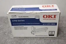 NEW OKI Genuine Image Printer Drum (BLACK) C710 Series 43913804 OEM Sealed!