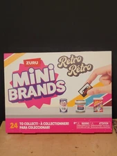 Zuru Mini Brands Retro Advent Calendar New Unused Unopened Sealed Box