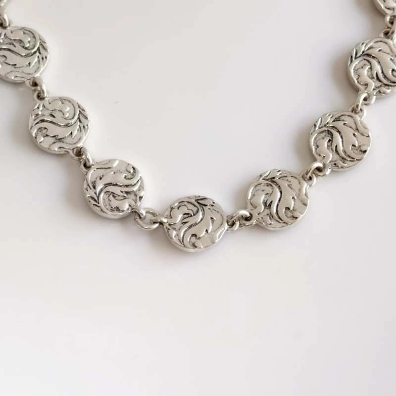 Collar Estación Invertida 17" Marca Lucky Regalo Elegante Mujer Fiesta Vacaciones Joyería Foto 4 de 4