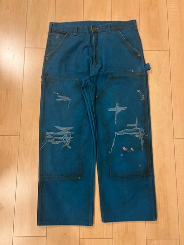 USED KAMIYA BORO DUCK PAINTER PANTS VERYGOOD - Gem