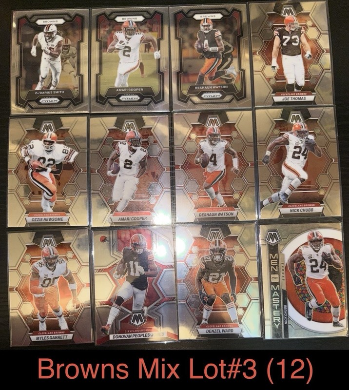 Cleveland Browns 12-Card Mix Lot #3 NFL