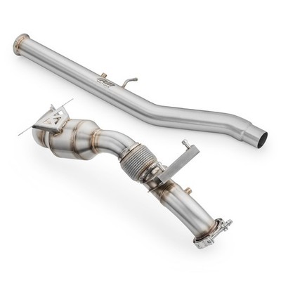 Auspuffrohr Downpipe für Volkswagen T-ROC 2.0 TSI OPF/GPF mit MS Katalysator
