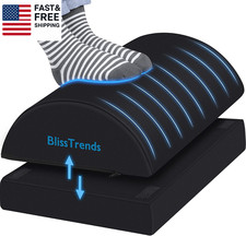 Foot Rest for under Desk at Work-Versatile Foot Stool with Washable Cover-Comfor