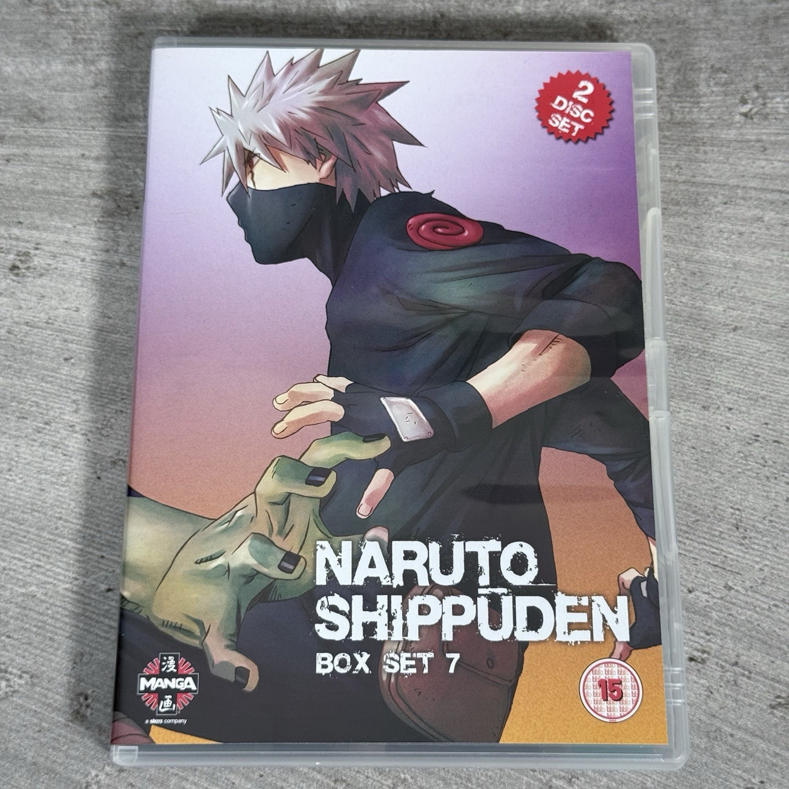 Naruto Shippuden Box Set 7 DVD - 2 Disc Set Manga Episodes 78-88