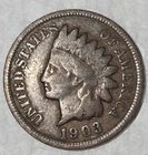 20th Century 1903 P - Philadelphia Mint Indian Head Penny Cent Ungraded (KIN046)