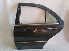 4SK* Mercedes W220 S-Klasse T&uuml;r Hinten Links Chrom Farbe 197 Obsidianschwarz