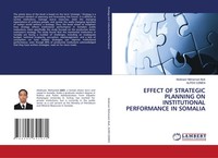 Effect Of Strategic Planning On Institutional Performance In Somalia Taschenbuch